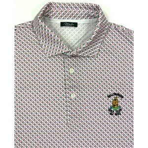 Marbas Mens Polo Shirt Ballybunion Golf Club Ireland Sz Large Made In Italy